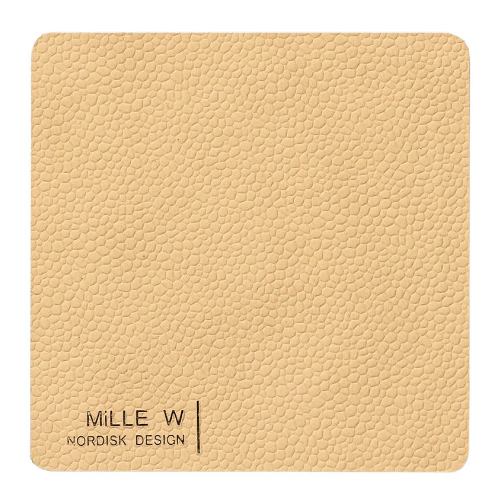 MiLLE W NORDISK DESIGN - Rectangular Lasinalunen 10x10 cm Beige
