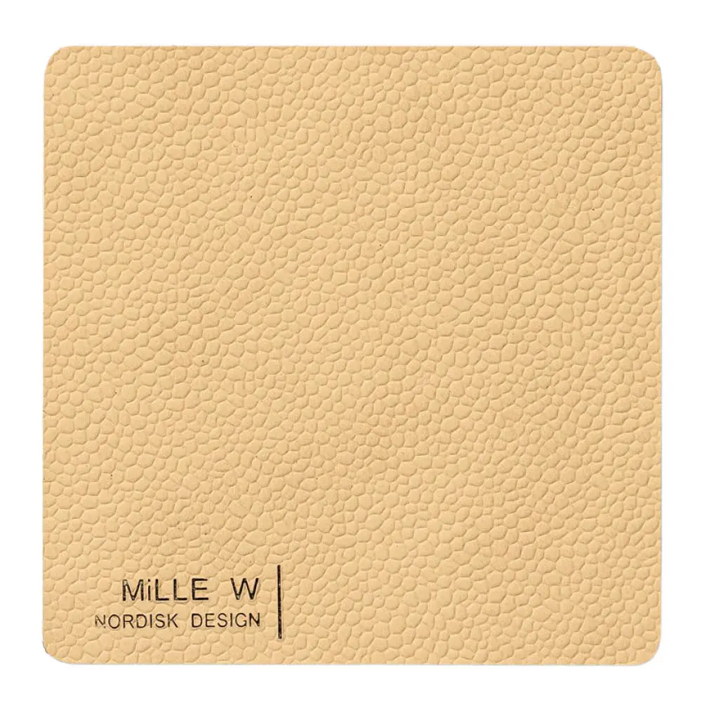 Rectangular Lasinalunen 10x10 cm Beige