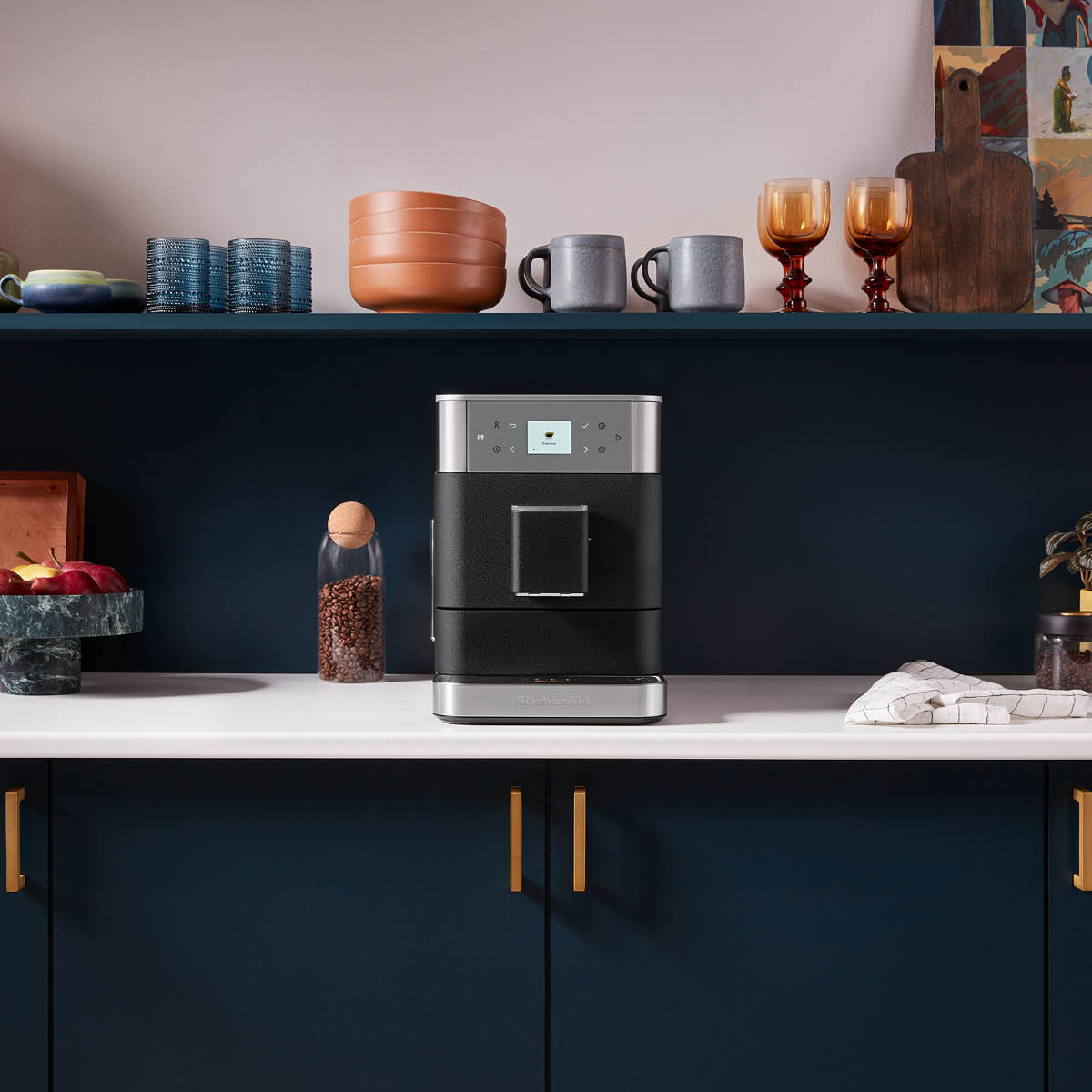 KitchenAid Espressomaskin helautomatisk KF6 cast iron black