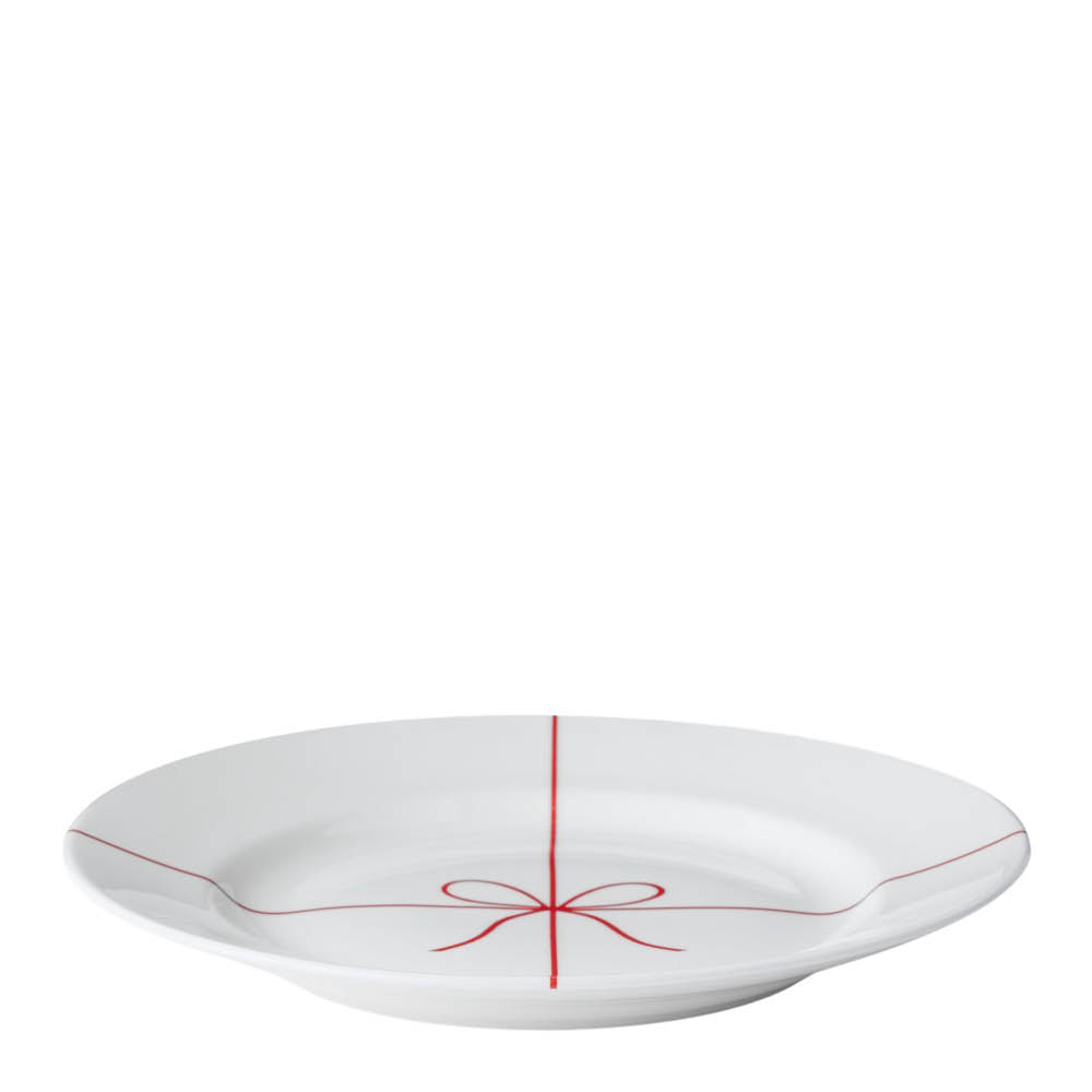 Gustafsberg - Julpaketet lautanen 22 cm punainen