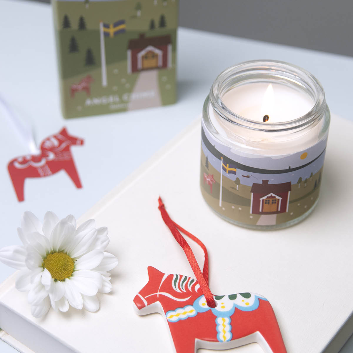 Pluto Doftljus 6x5,8 cm Swedish idyll