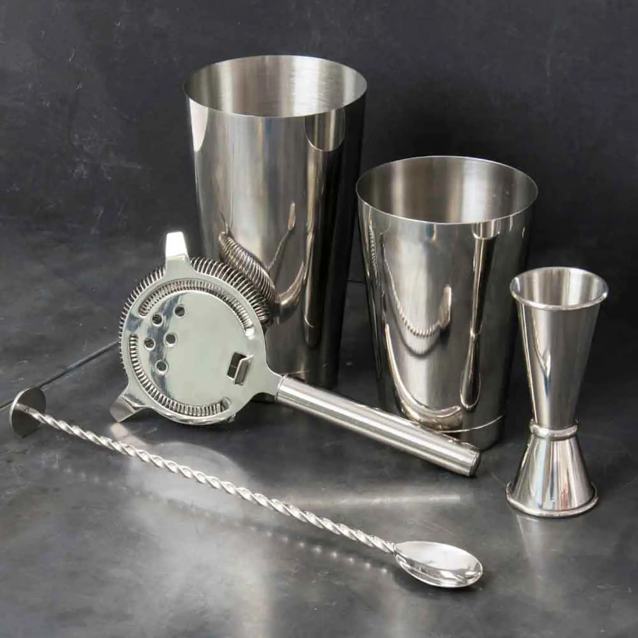 Barkonsult Cocktailset rostfri 5 delar