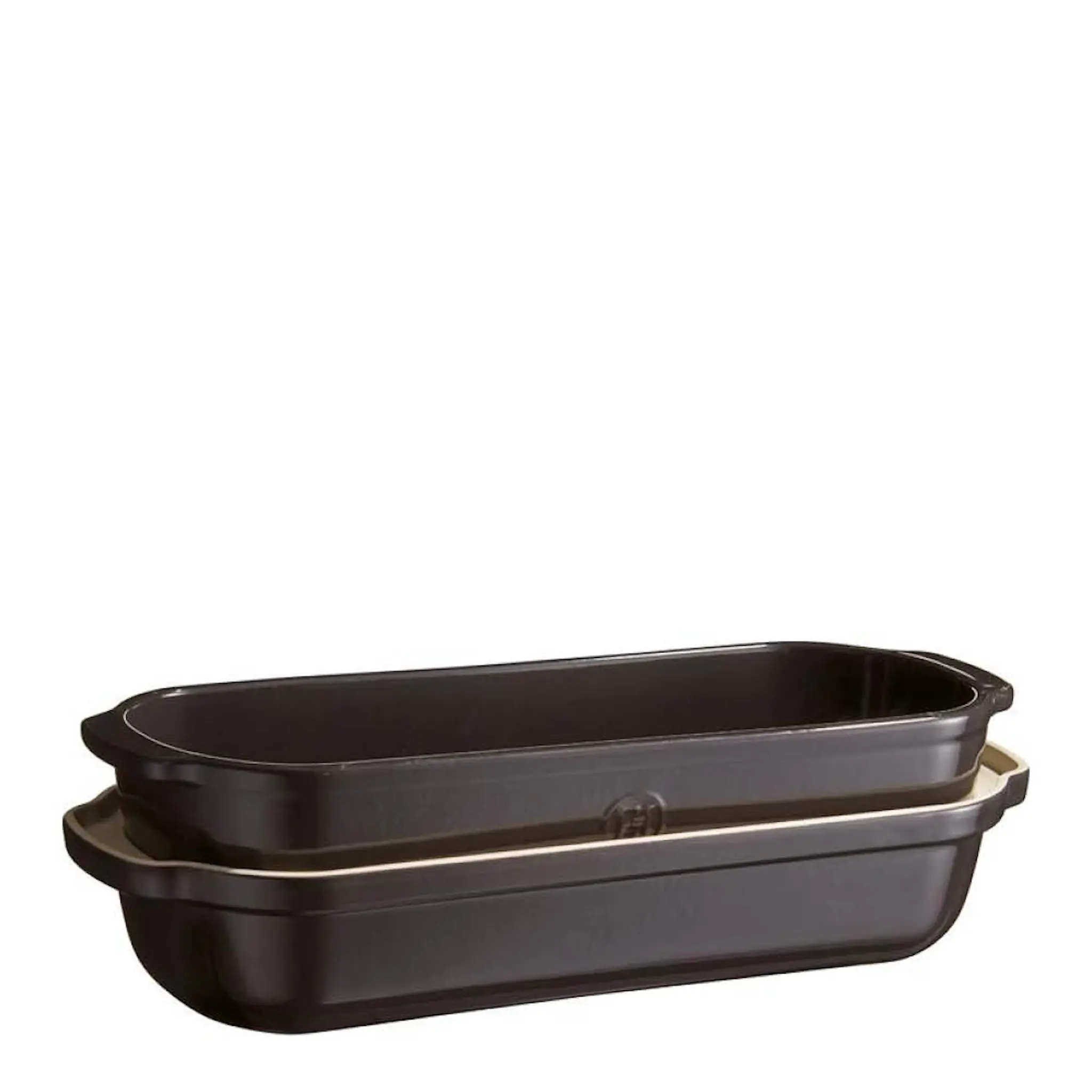 Emile Henry Brödform rektangulär 4,5 L svart