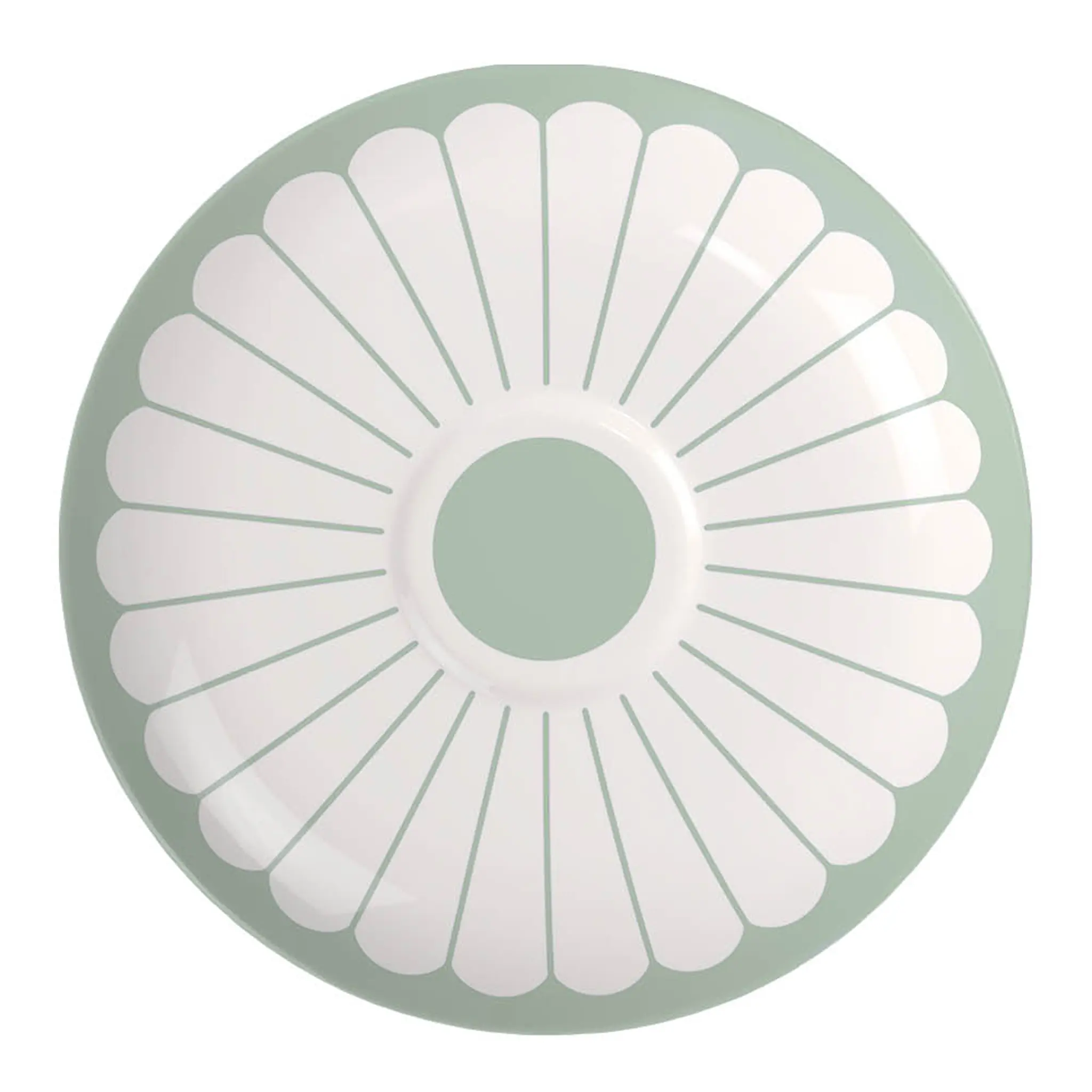 Villeroy & Boch Fleur vert fat til cappuccinokopp 17,5 cm grønn