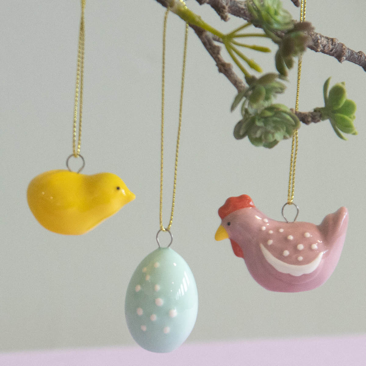 Pluto Hänge prydnad 3-pack The henhouse