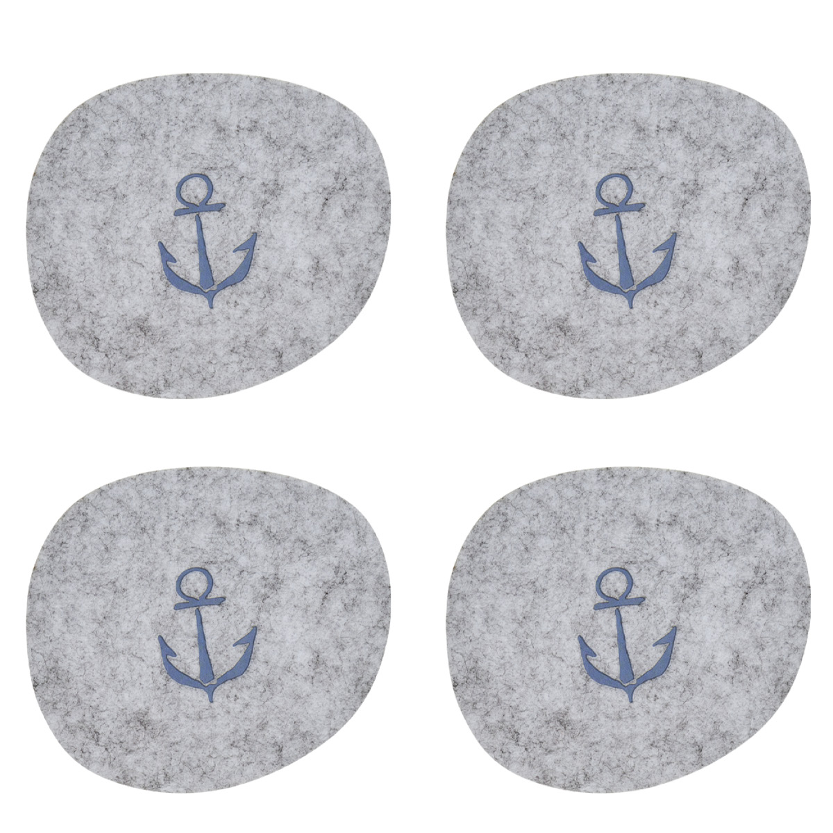 Muurla Mummi glassunderlag 4 stk sjømenn