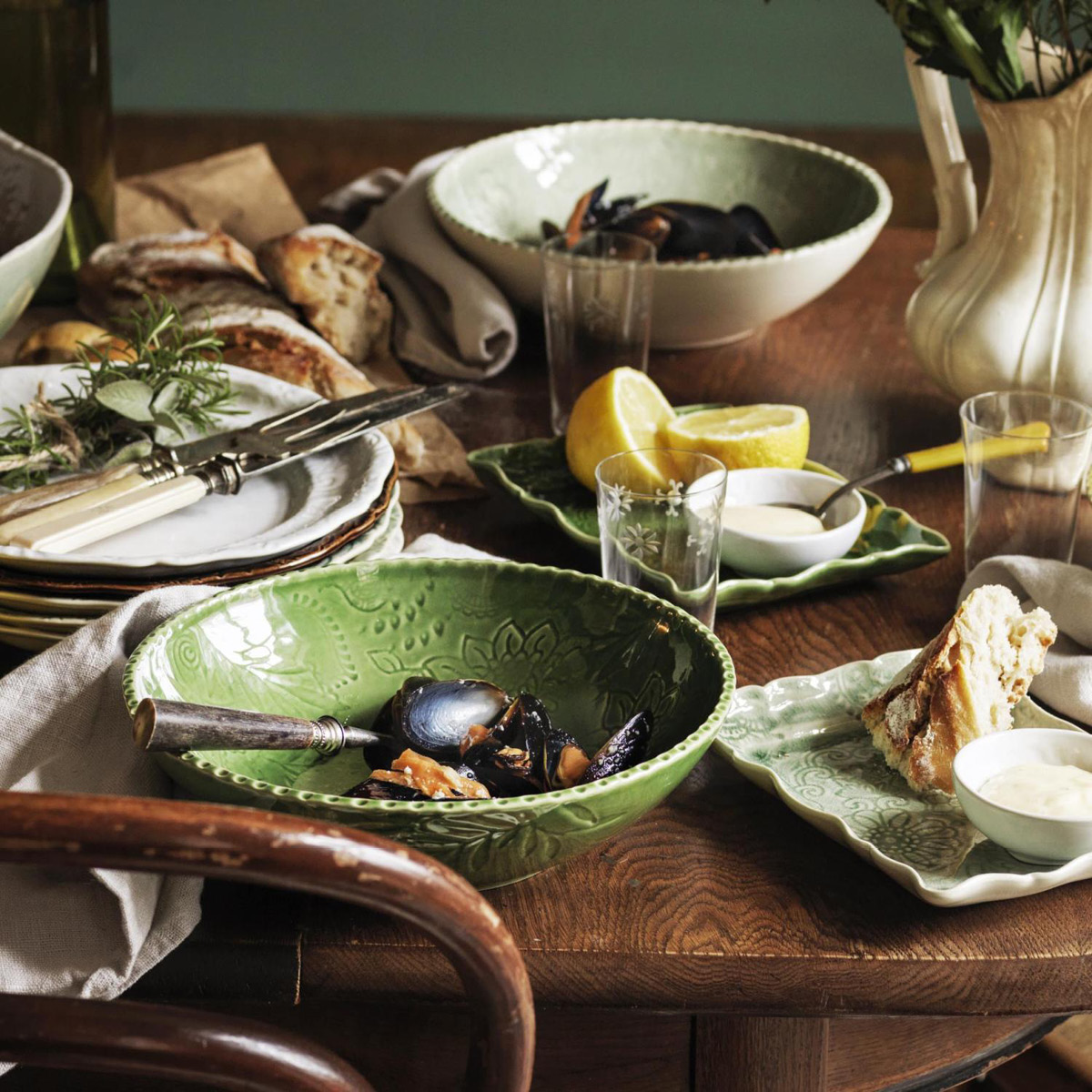 Sthål Arabesque tallrik djup 24 cm primavera