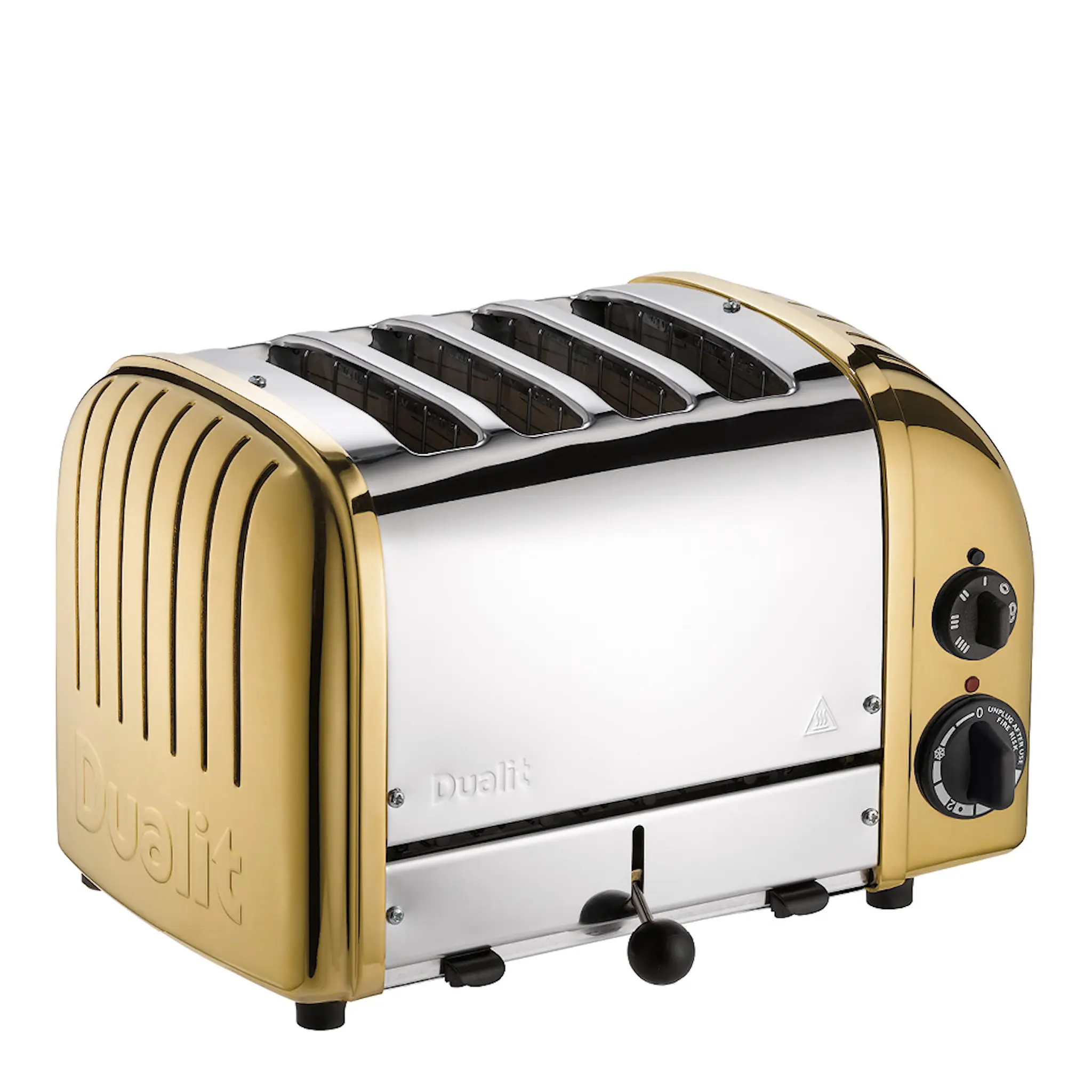 Dualit Classic Leivänpaahdin 4 viipaletta Messinki