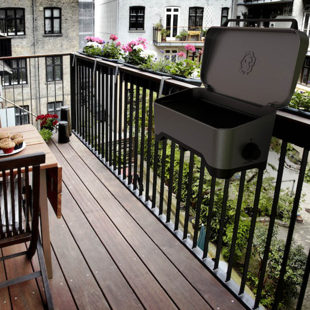 Morsö Balcone Sähkögrilli 45,1x27x17,6 cm Antrasiitinharmaa