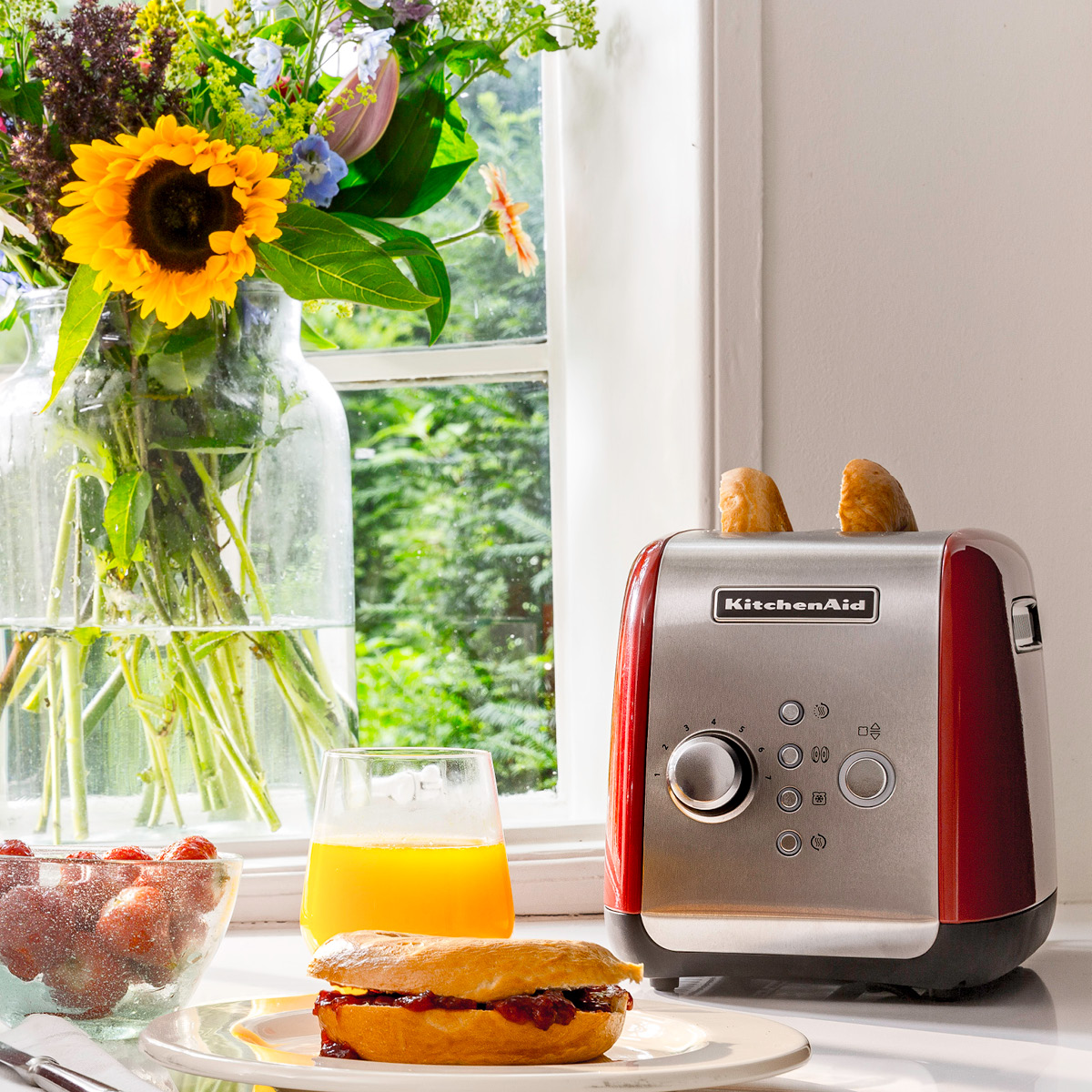 KitchenAid KitchenAid Classic Vattenkokare 5KEK1222 1,25 L Röd