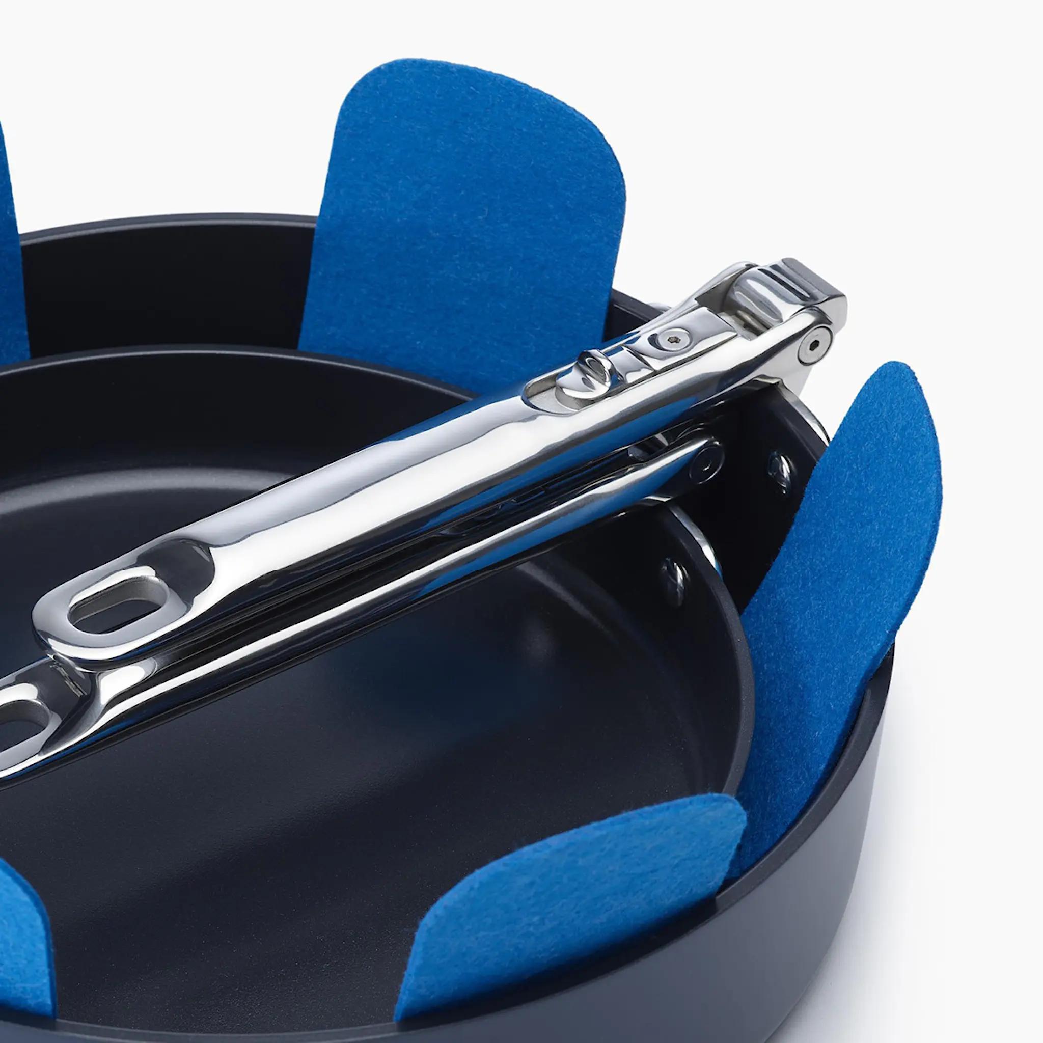 Joseph Joseph Space pannskydd 3 delar midnight blue