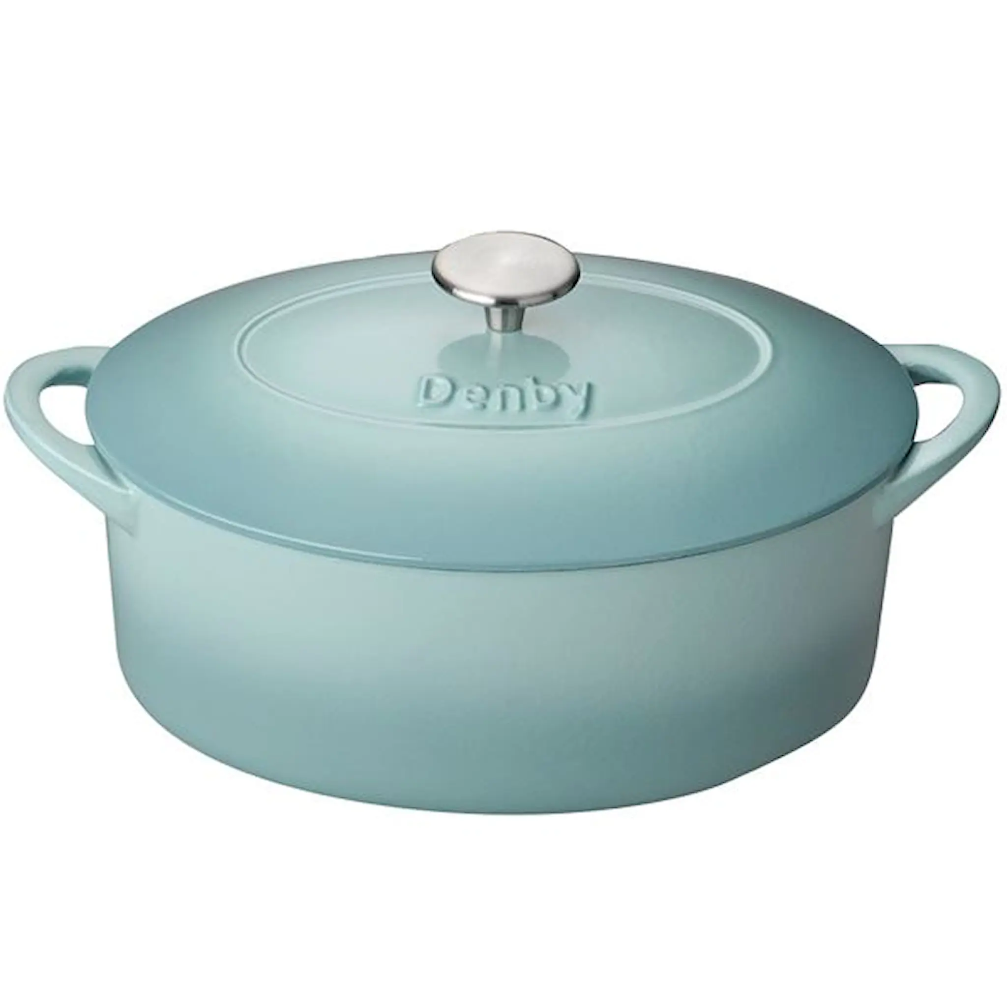 Denby Pavilion gjutjärnsgryta 28 cm blå