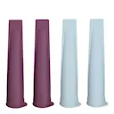 Juicy Isglassform 4-pack Lila/Isblå