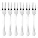 Bloom tårtgaffel 6-pack stål