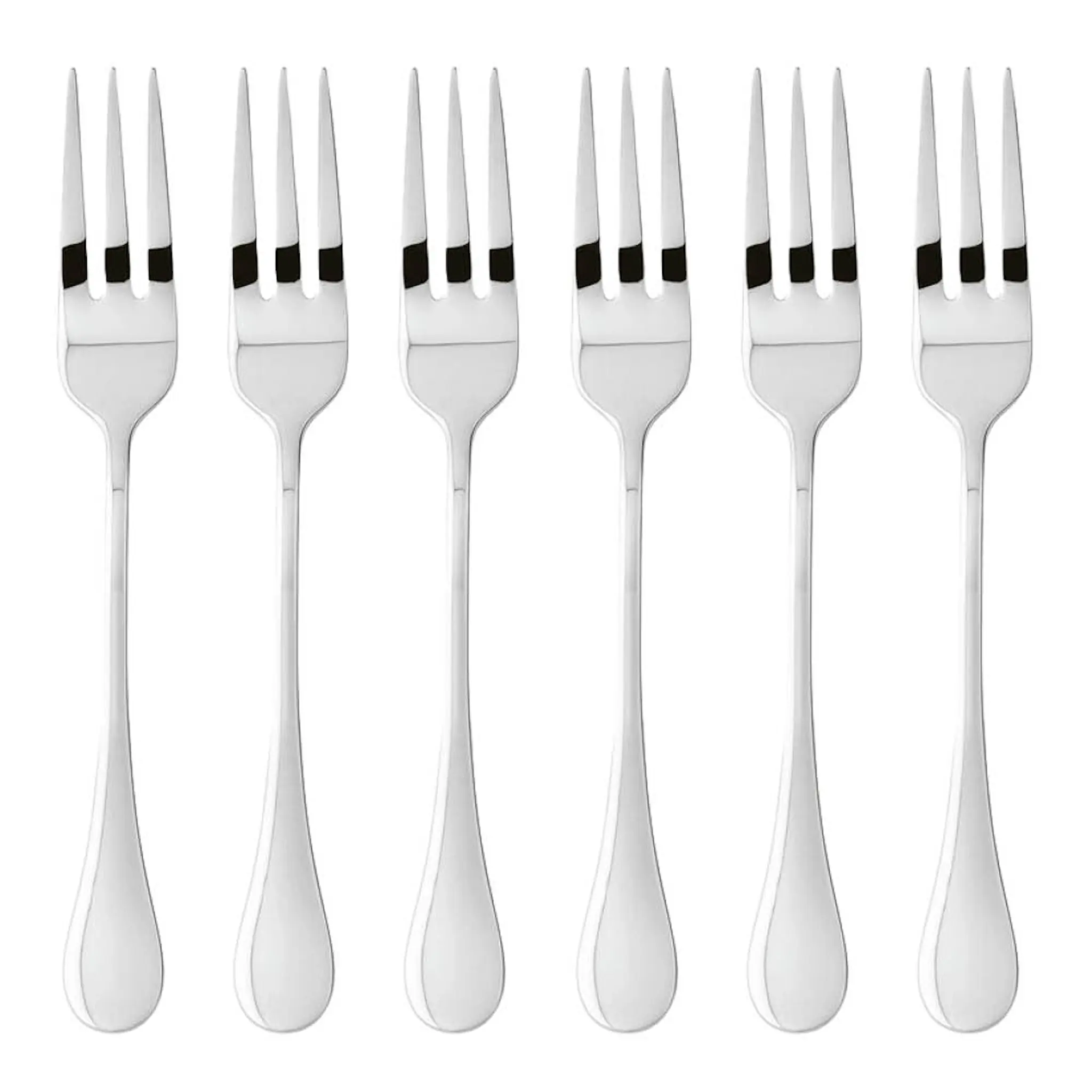 Sambonet Bloom tårtgaffel 6-pack stål