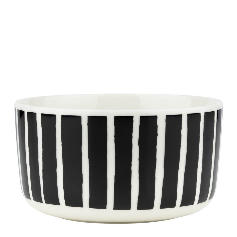 Marimekko Piccolo skål 50 cl svart/vit