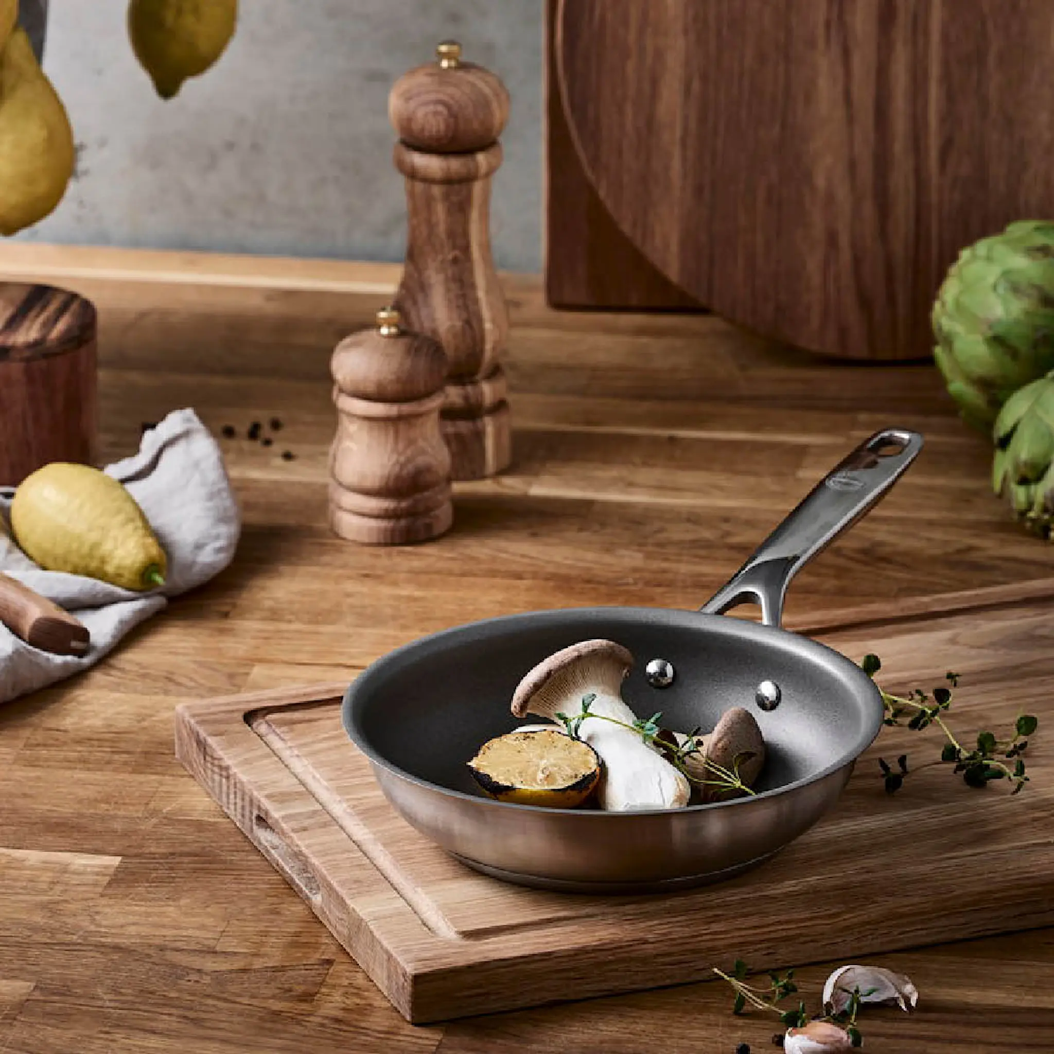 Pillivuyt Gourmet Alagnon stekepanne 20 cm titanium