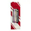 Polkagris karamellstänger 5-pack 250 g röd