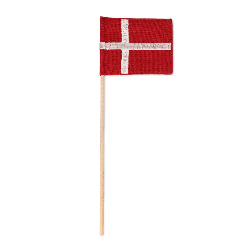 Kay Bojesen - Varaosa - Tekstiililippu Mini lipunkantajalle Punainen/Valkoinen