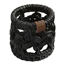 Servettringar i rotting svart