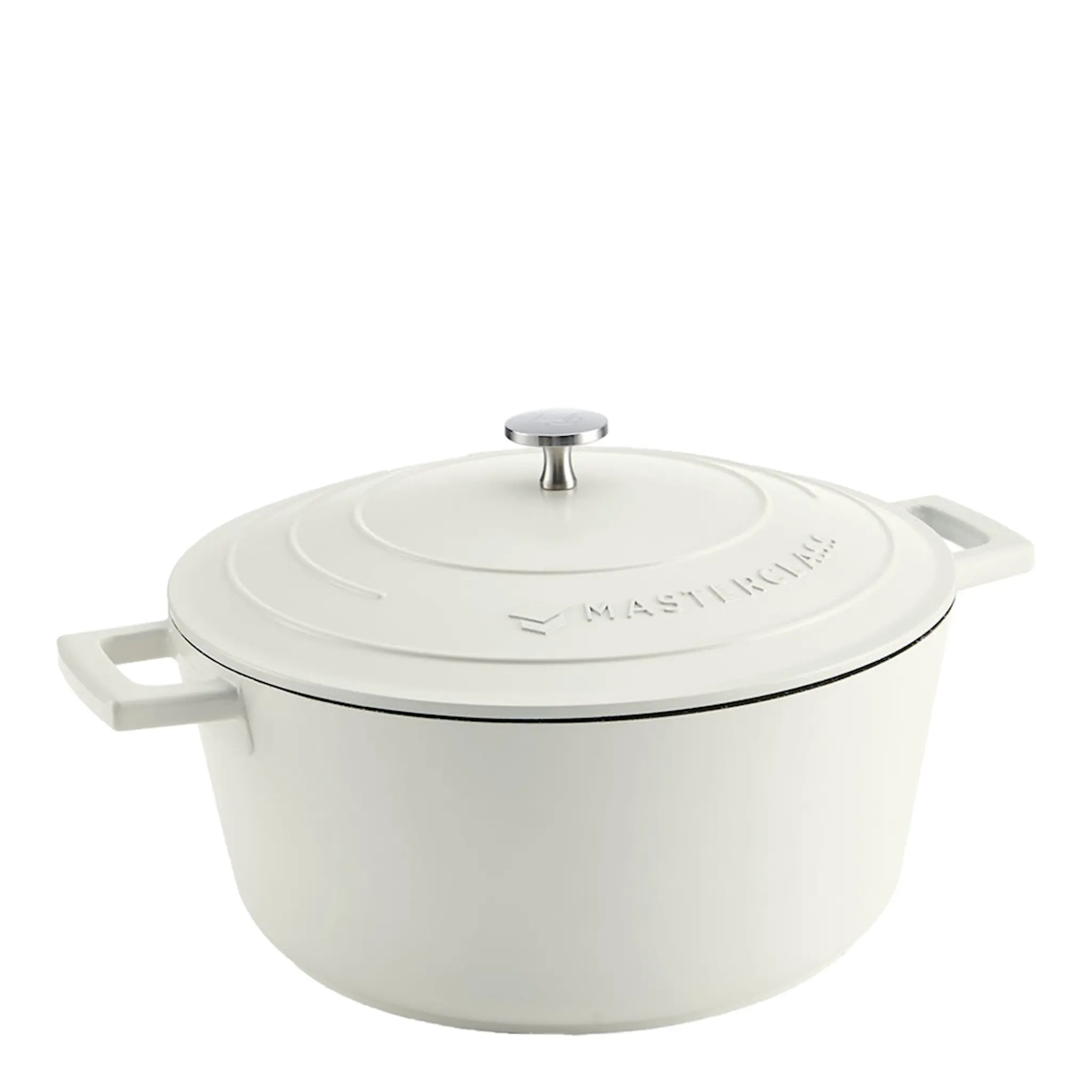 MasterClass Cast Aluminium gryta 5 L creme