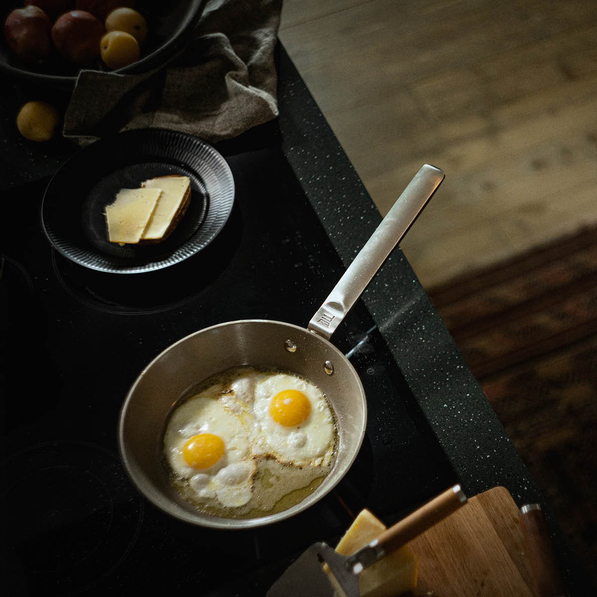 Fiskars Norden stekepanne 24 cm rustfritt stål