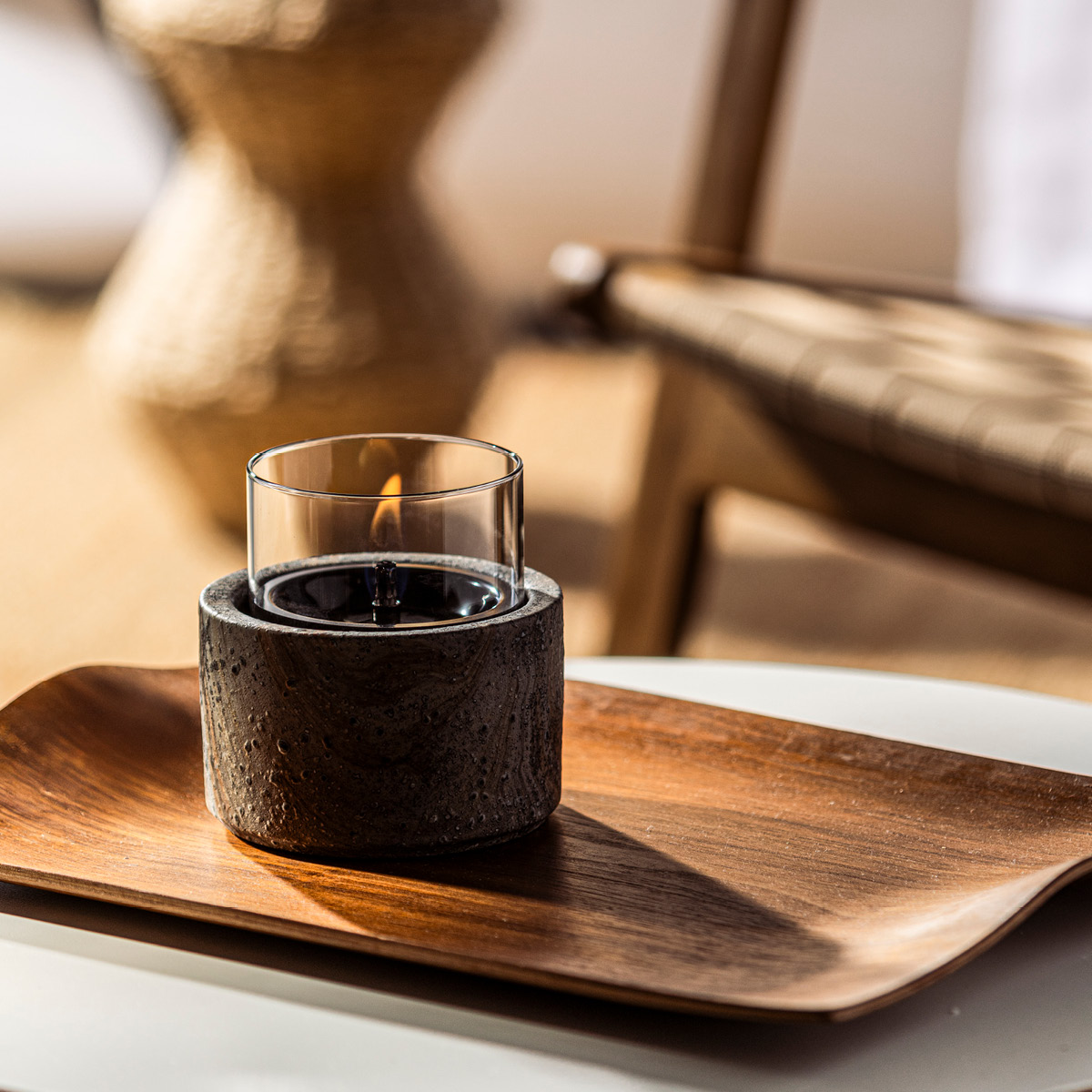 Tenderflame Slate Sisustustuli 12 0,3L Kivi