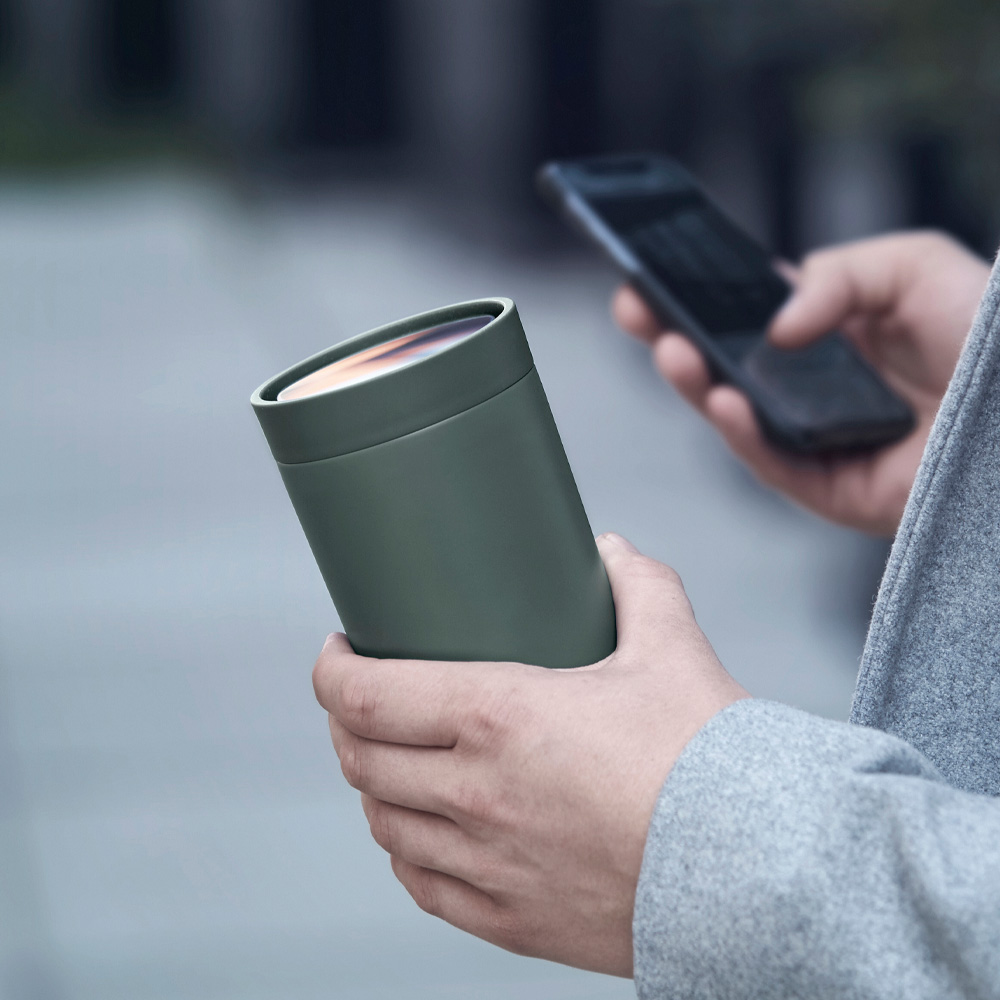 Stelton To Go Click termokopp 40 cl soft dark forest