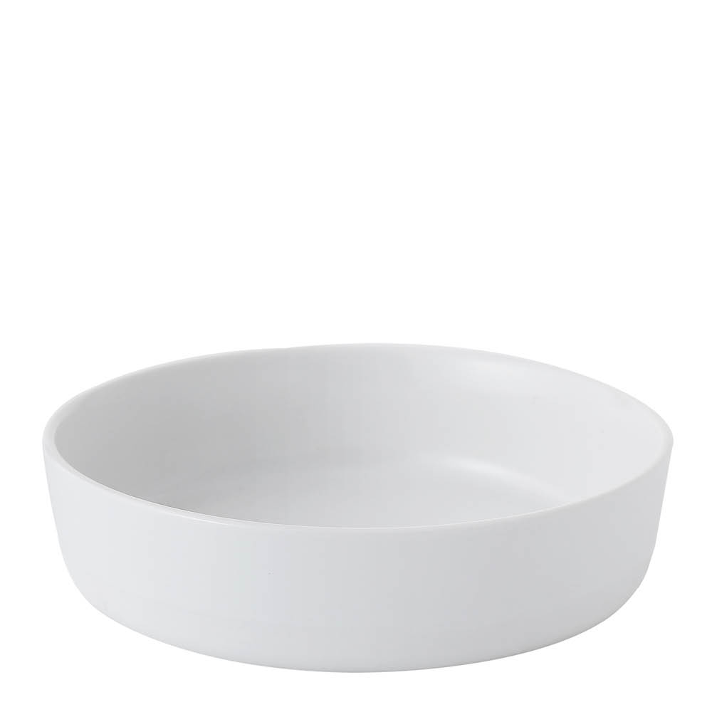 Aida RAW Pure Porcelain dyp tallerken 19,4 cm hvit