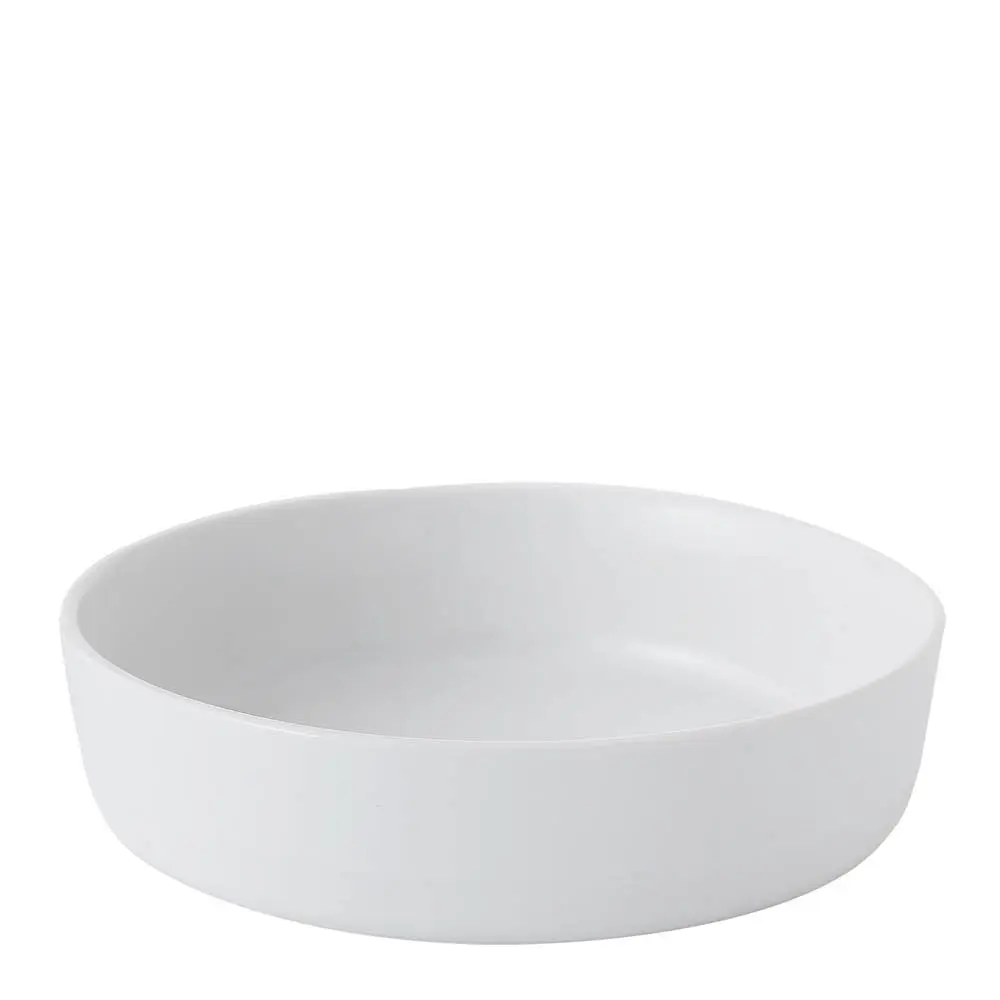 RAW Pure Porcelain dyp tallerken 19,4 cm hvit