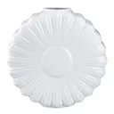 Flower vas prästkrage 21 cm vit