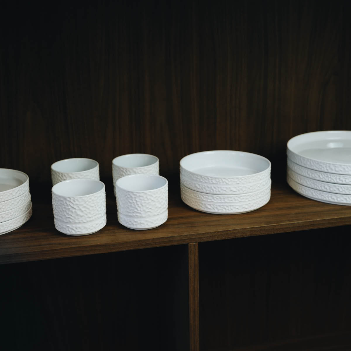 Vargen & Thor Servisen C skål 17,2 cm 4 stk hvit