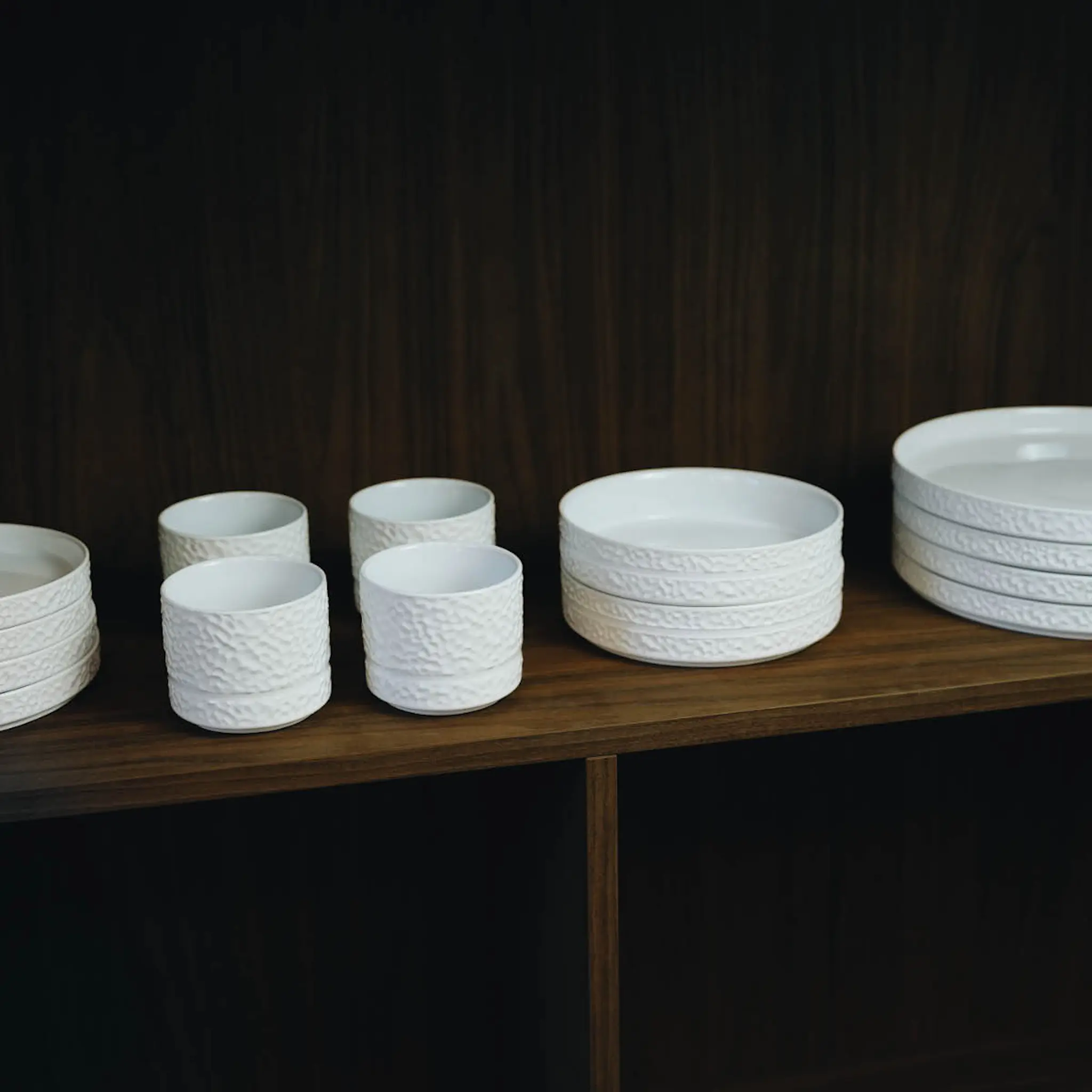 Vargen & Thor Servisen C skål 17,2 cm 25 cl 4-pack vit