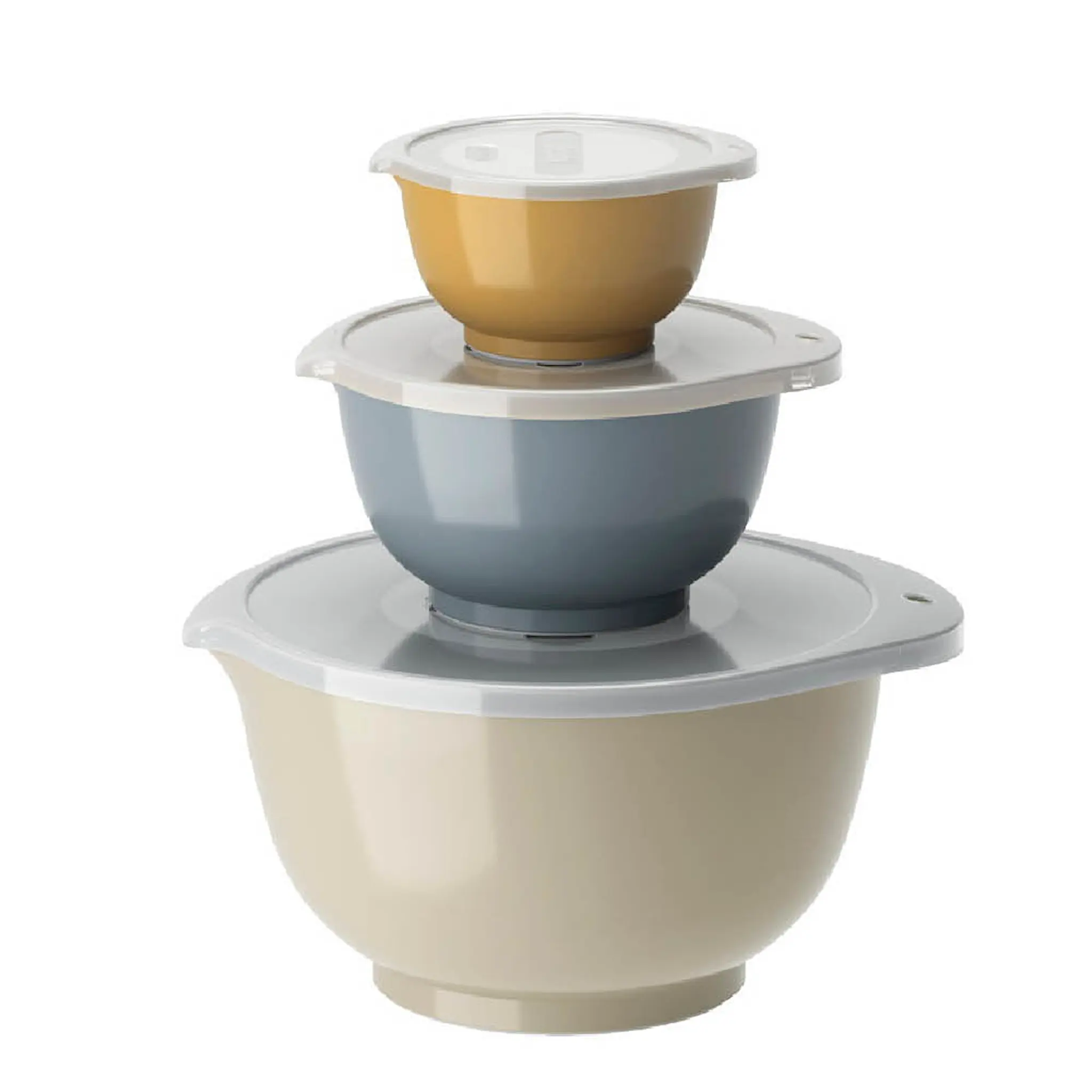 Rosti Margrethe kulhosetti kansilla 0,25 + 0,75 + 3 L Curry/Blue/Humus