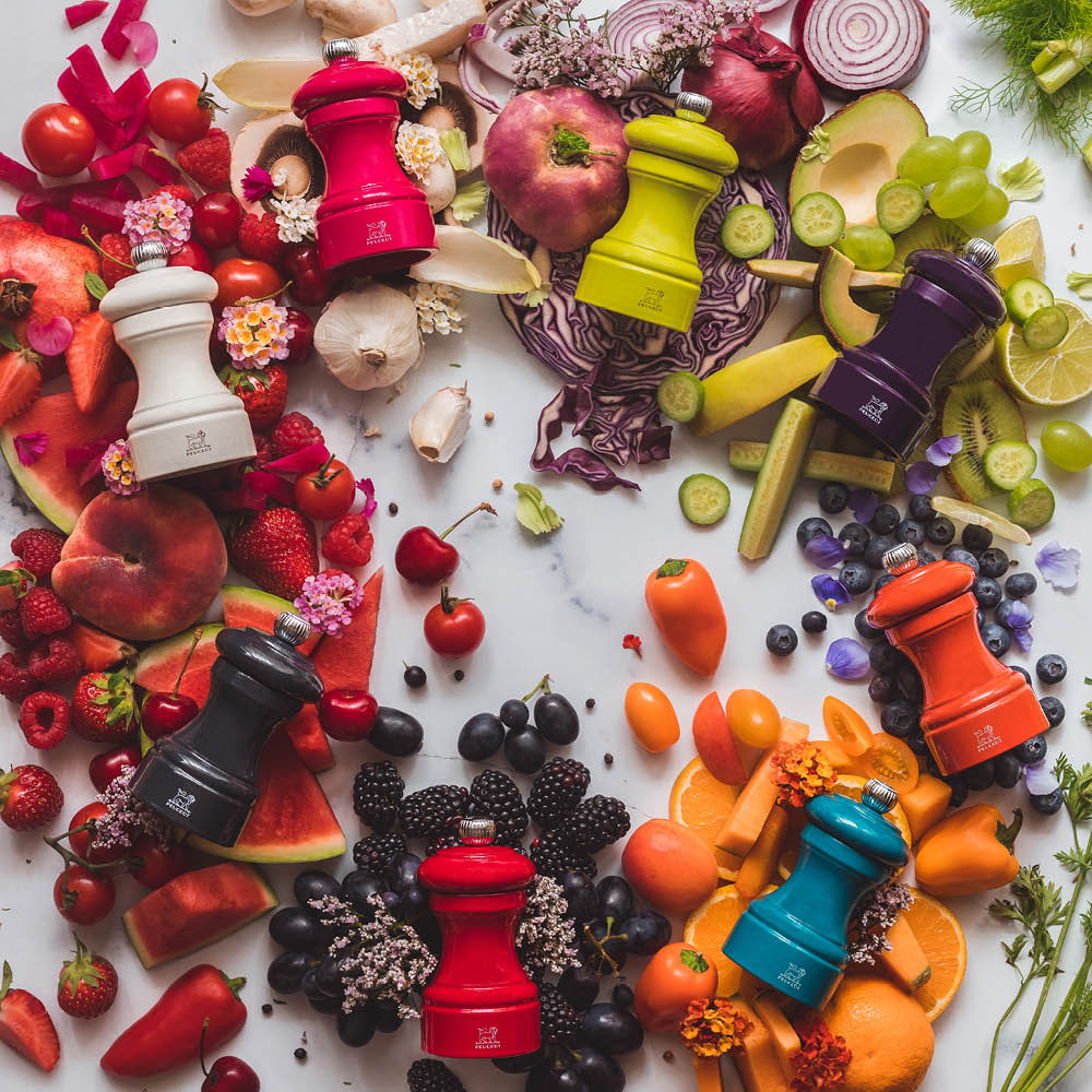 Peugeot Bistro suolamylly 10 cm tyynenmerensininen