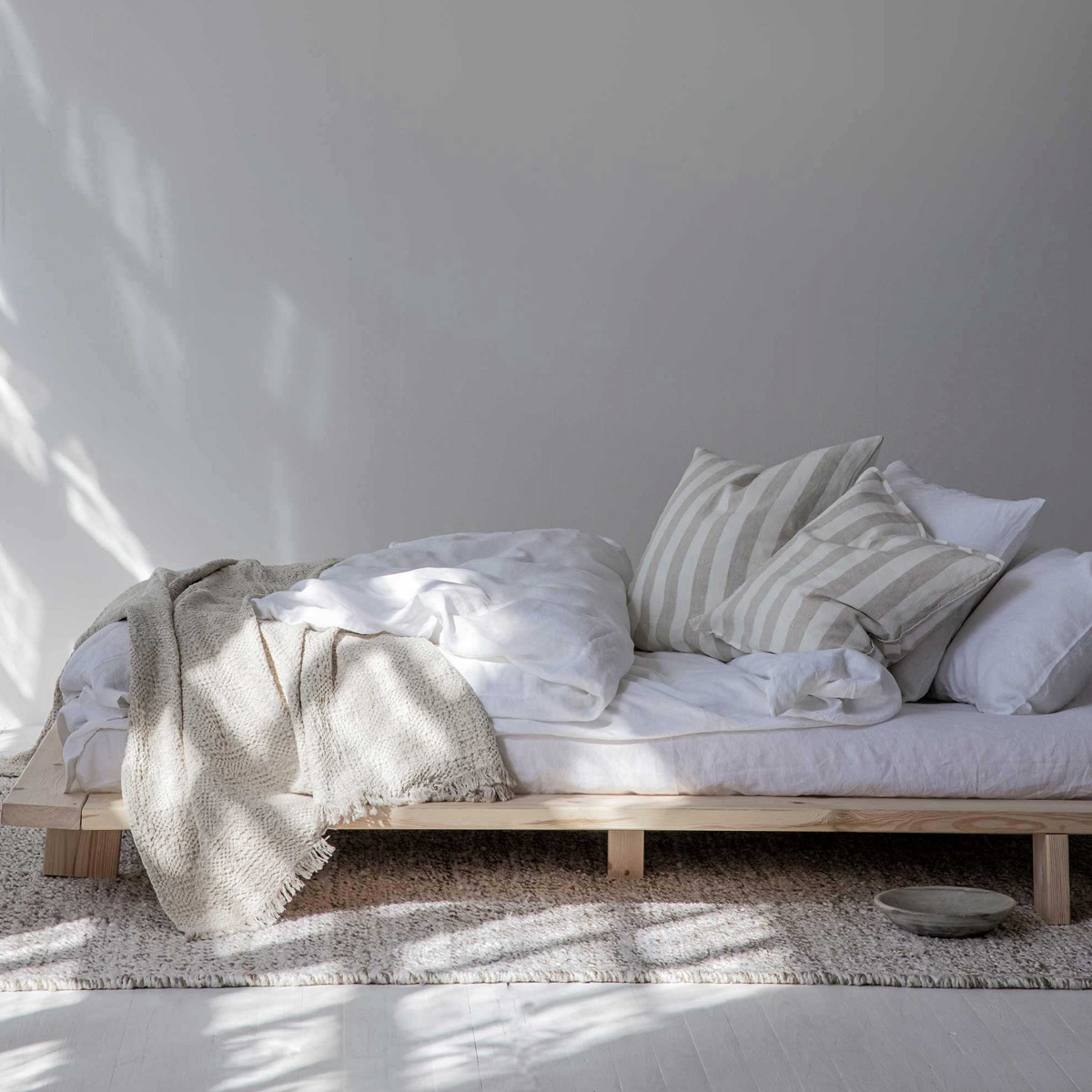 Tell Me More Holte kuddfodral 50x50 cm sand