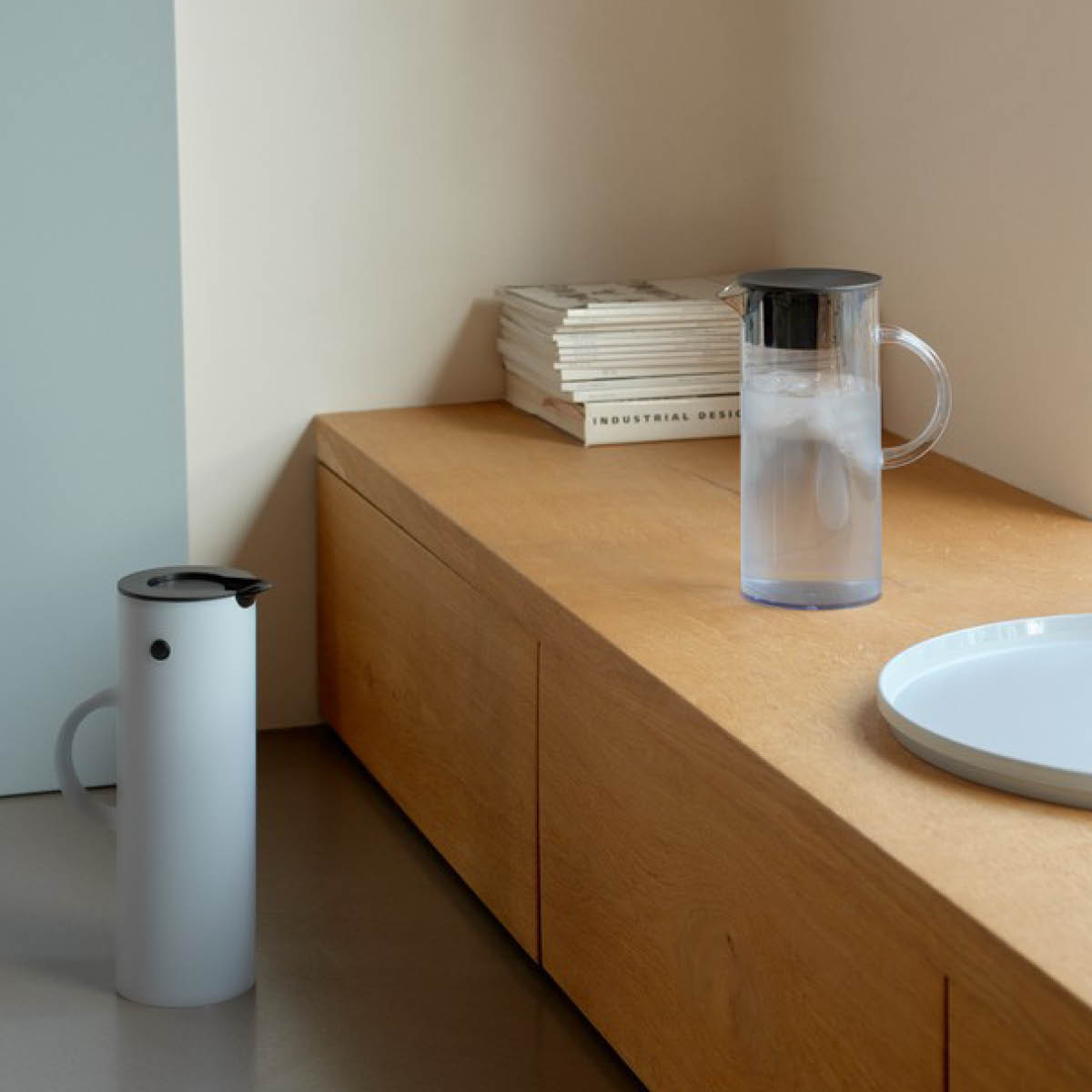 Stelton EM77 Termoskannu 1 L Soft Cloud