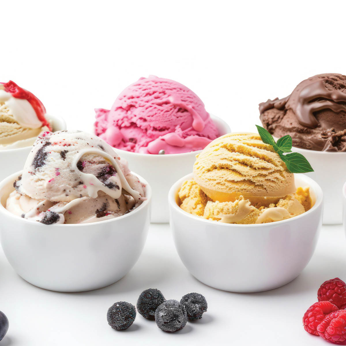 Cuisinart Cool Scoops glassmaskin ICE21E 1,4 L vit