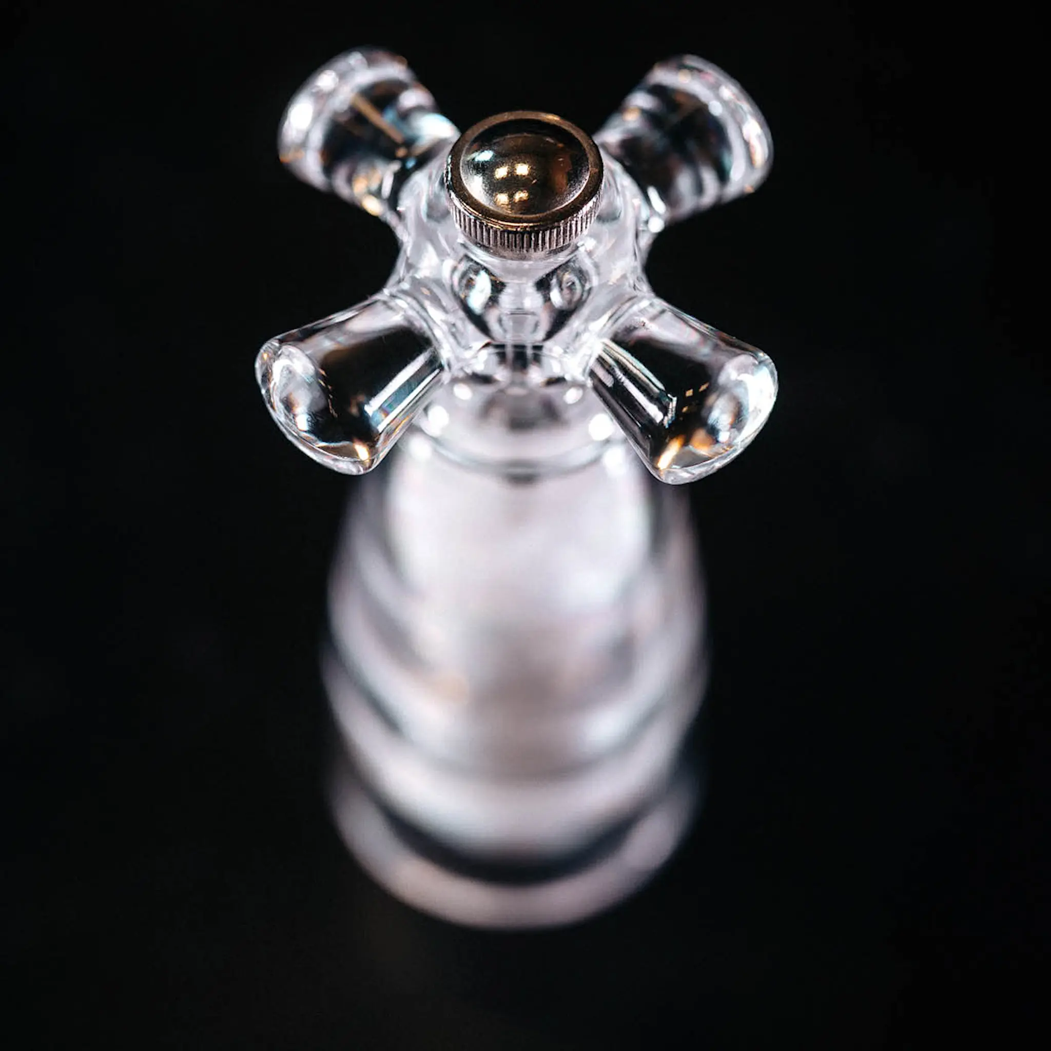 Vargen & Thor Axia suola- ja pippurimylly 14,5 cm 2 osaa akryyli kirkas