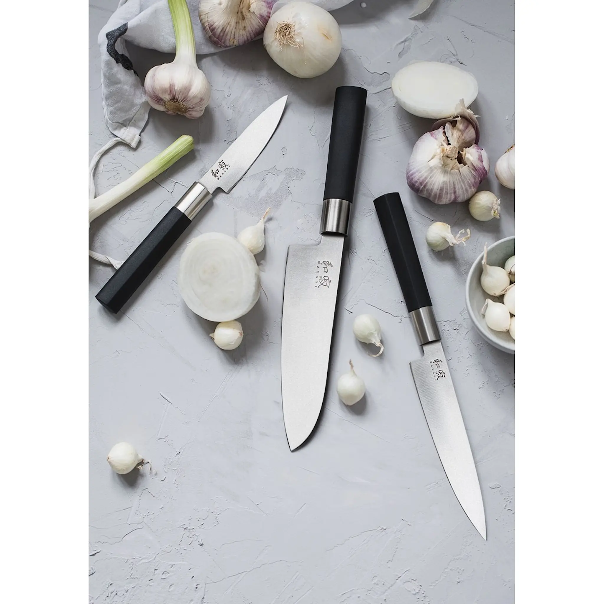 KAI Wasabi Black Allkniv 15 cm