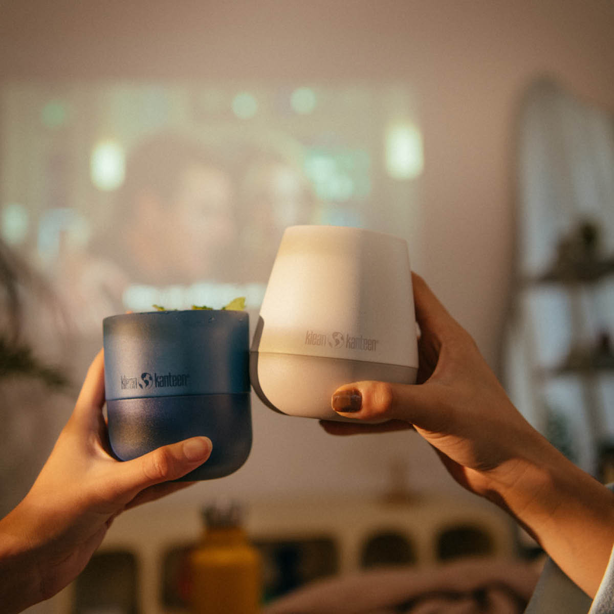 Klean Kanteen Rise Lowball kopp 30 cl med flipplokk stellar