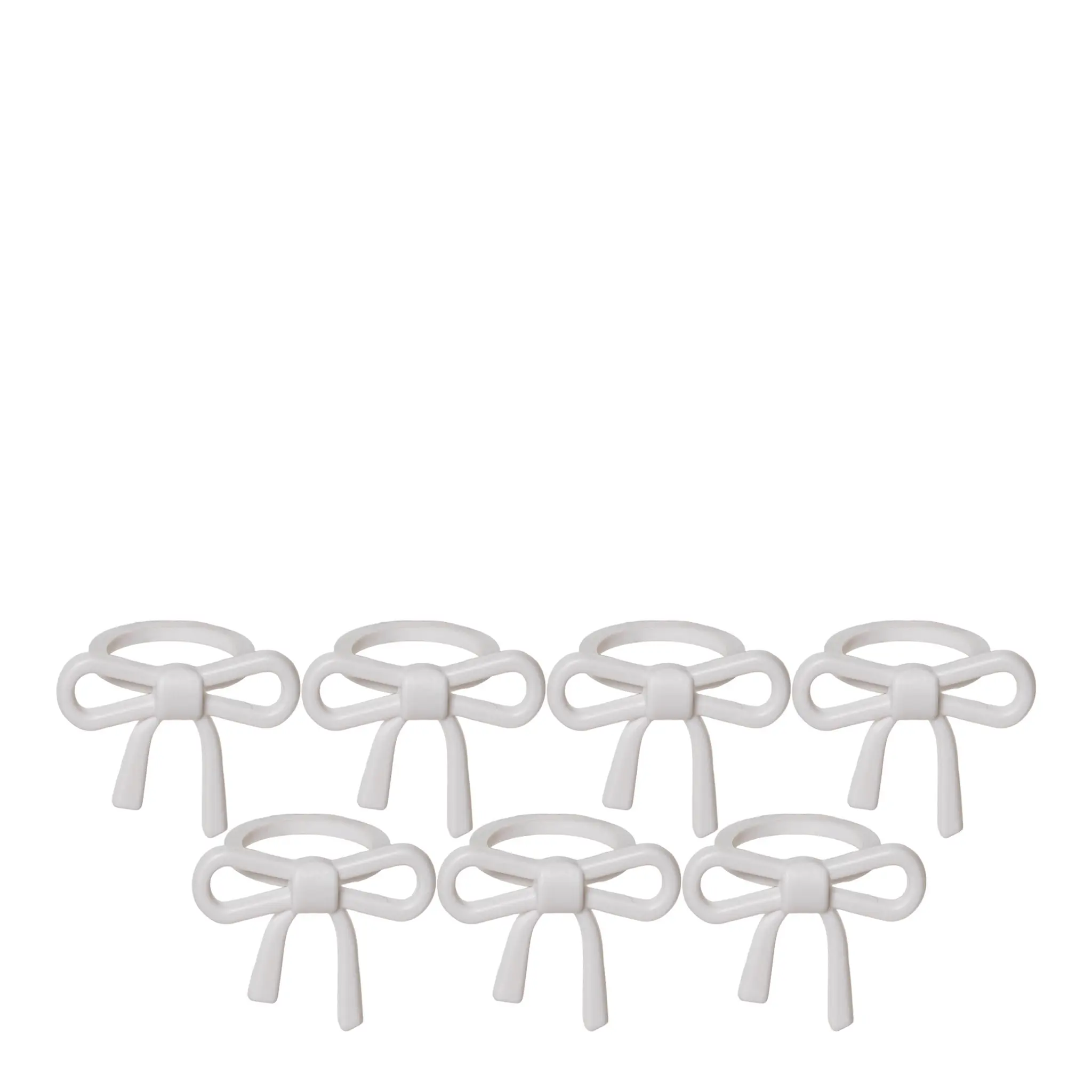 Star Trading Ljusmanschett rosett 7-pack vit