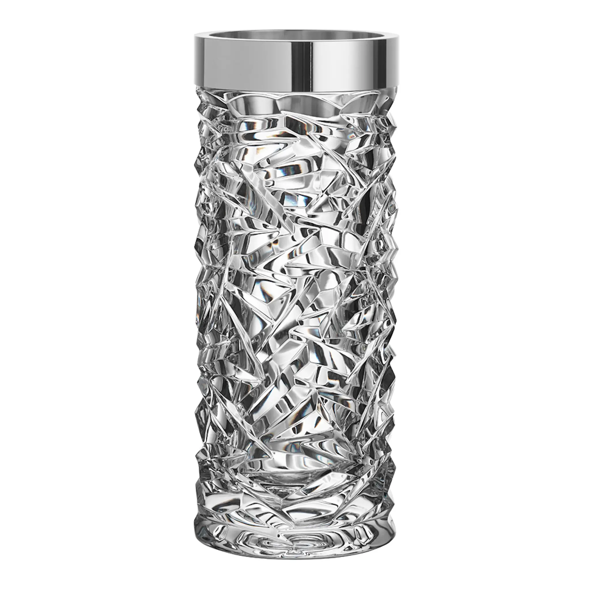 Orrefors Carat Vas Cylinder 25 cm