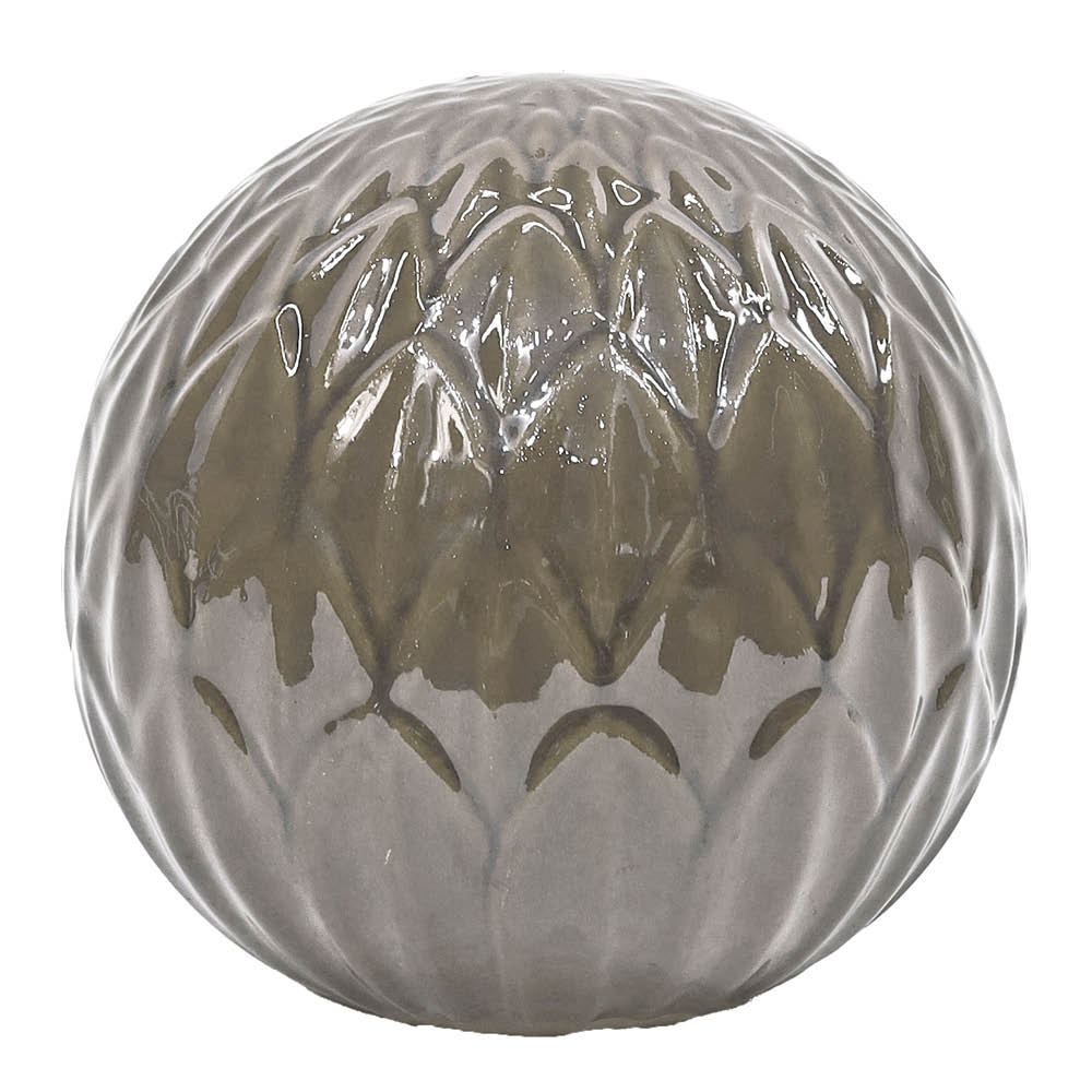 GUS Design - Blomma Koristepallo 20 cm Harmaa