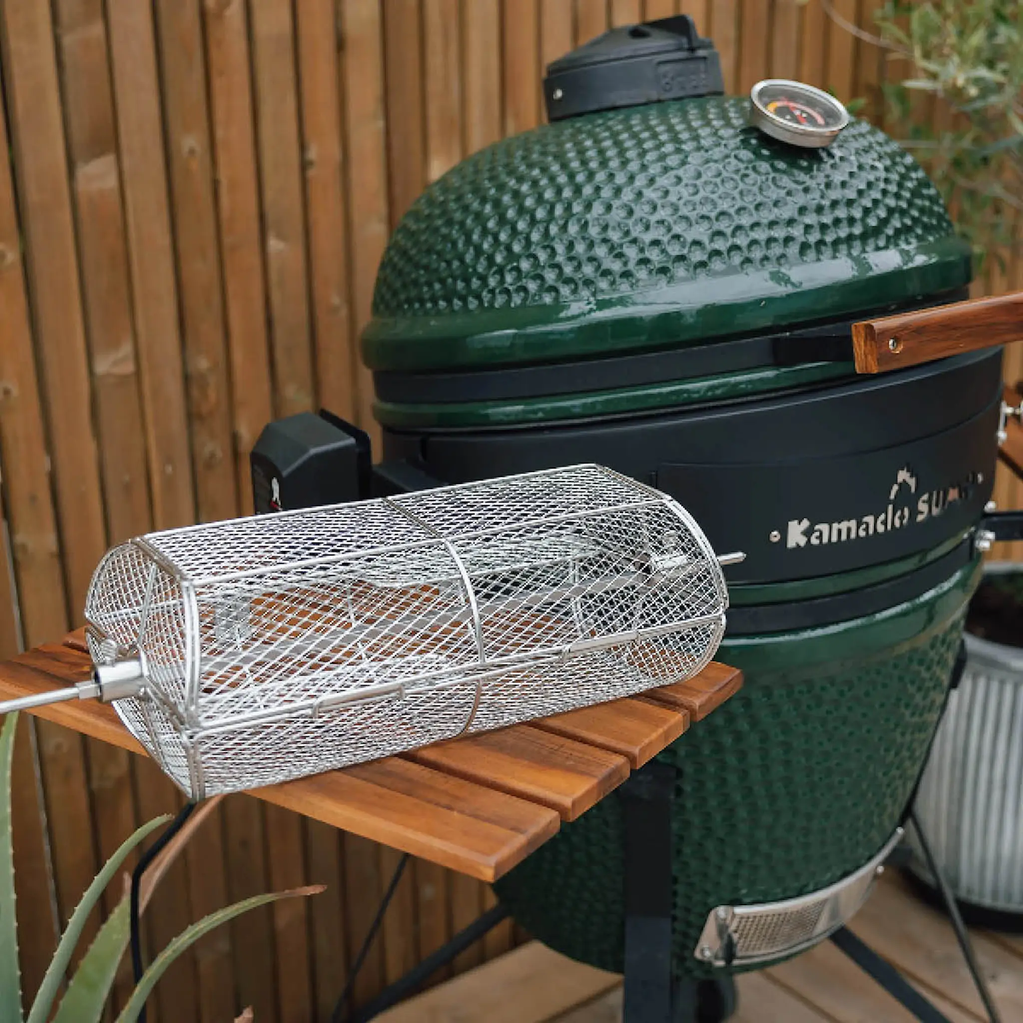Kamado SUMO Rotisserie-kori 38x18x14 cm
