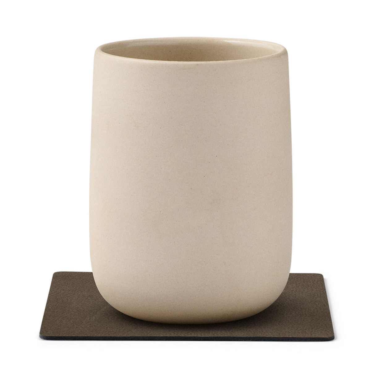 LIND DNA Square Nupo Lasinalunen 10x10 cm Caviar