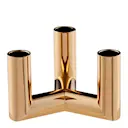 Matrix Ljusstake 3-armad 7,5 cm Guld