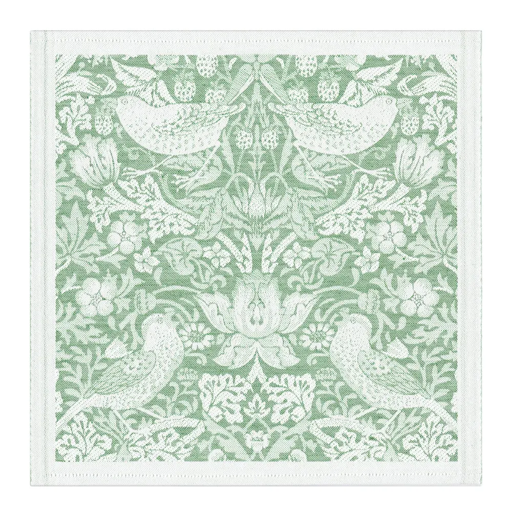 Strawberry Thief Lautasliina 35x35 cm Vihreä