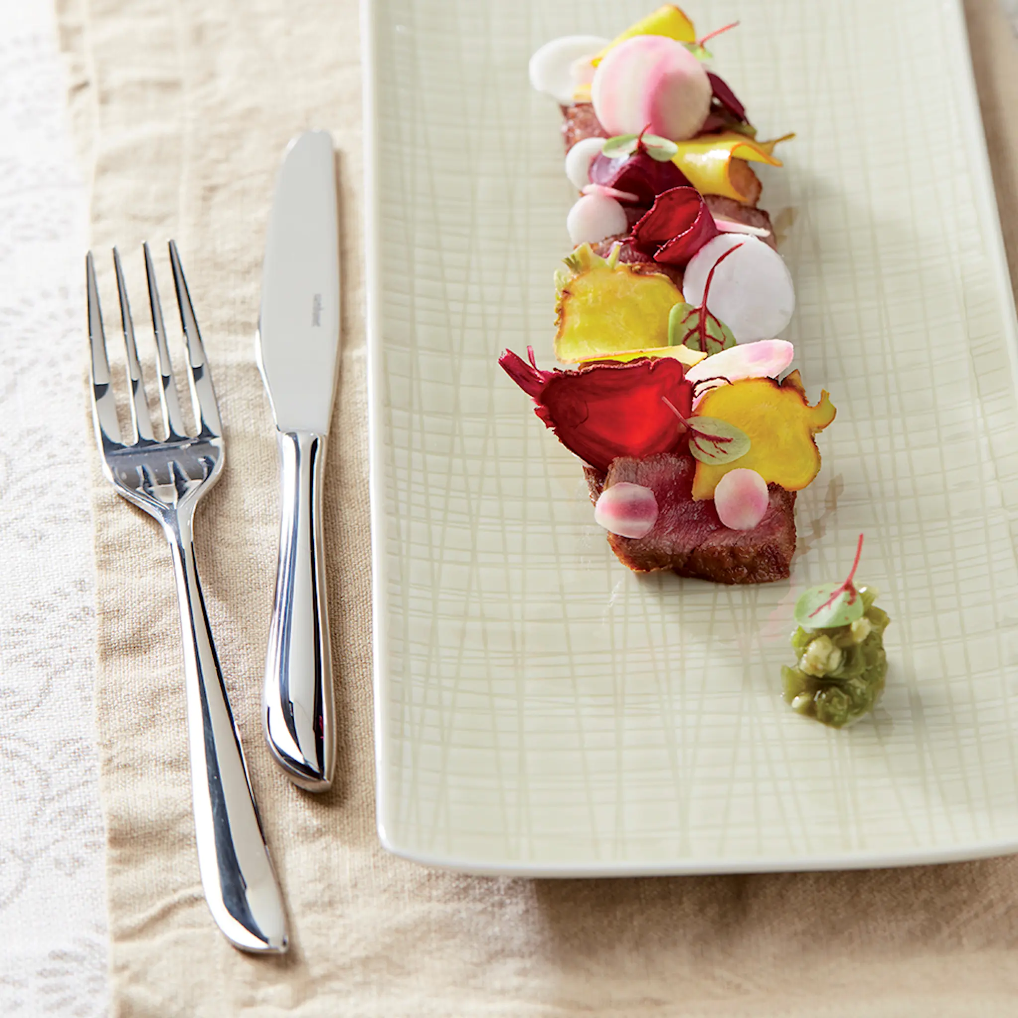 Sambonet Leaf bestickset 24 delar stål