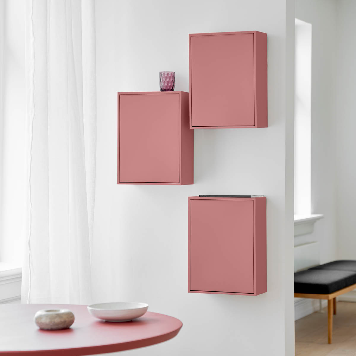 ReCollector Recycling Lajittelulaatikko 30x15x40 cm Ash Rose